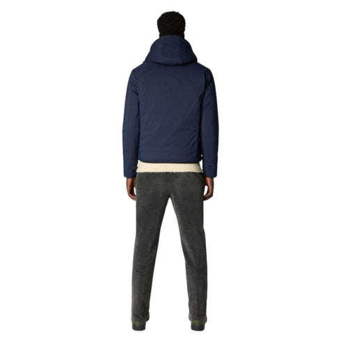 Piumino Uomo Ezra Eco reversibile Blu grigio SAVE THE DUCK- Francavilla Moda